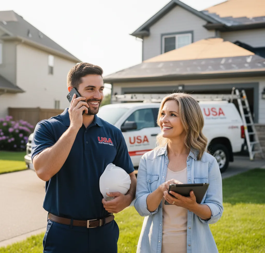 USA Roof Repair Experts customer support in Montpelier